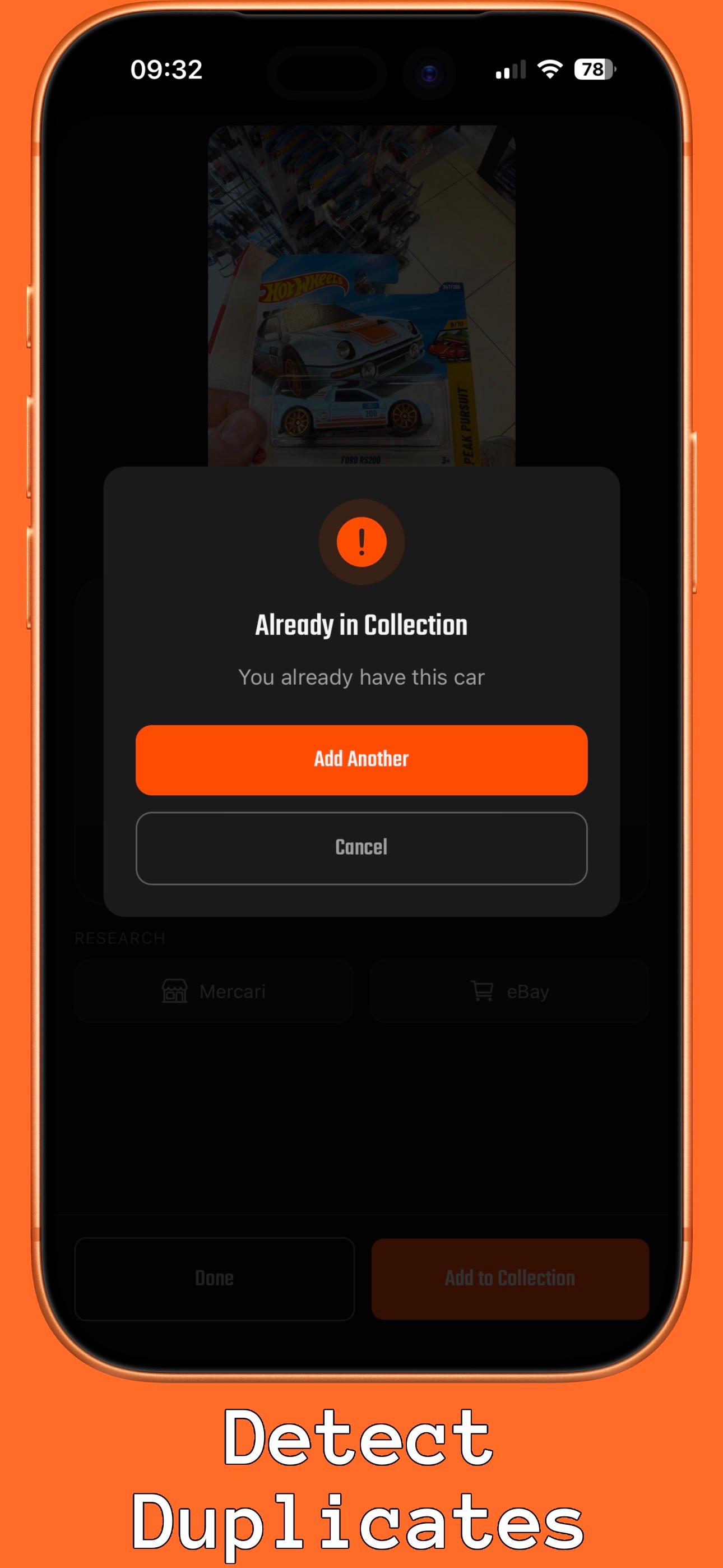 Detect duplicates